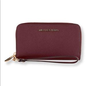 Michael Kors Jet Set Travel LG Phone Case/Wristlet